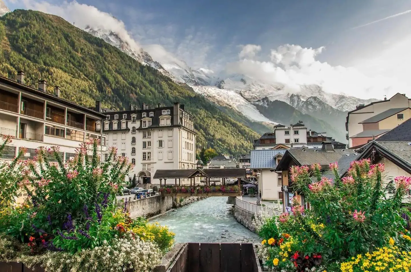 Vue Montblanc Magique En Centre-Ville Avec Parking Chamonix 0*,